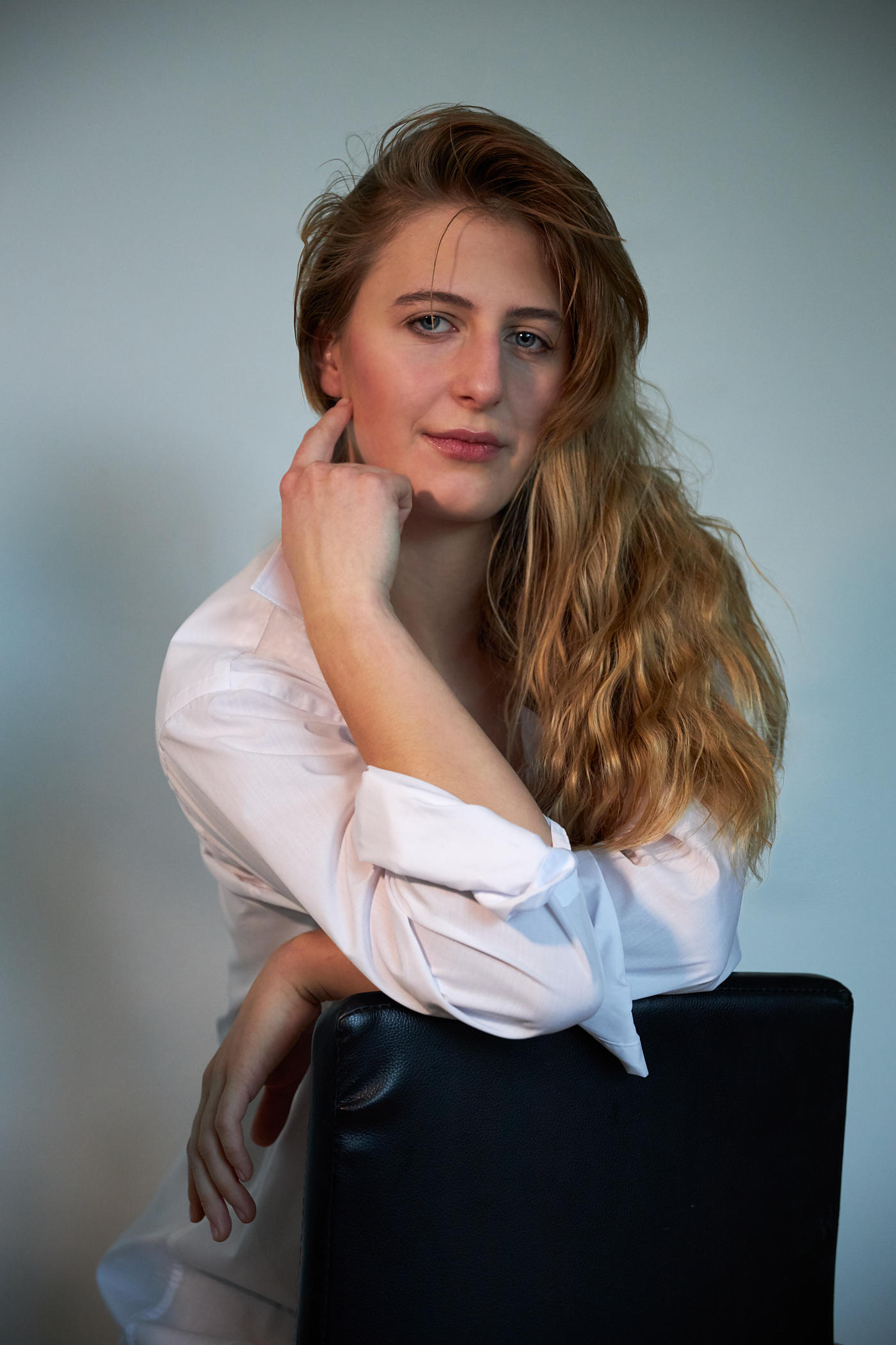 Self-confident woman